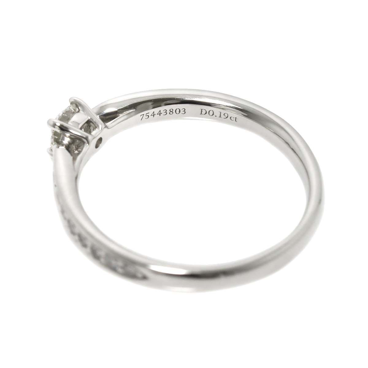 ティファニー TIFFANY-Co. ハーモニー 10.5号 リング ダイヤ 0.19ct I VS1 3EX Pt 指輪 Harmony Diamond Ring 鑑定書付き 90293931 WWW_SIROKUMA-CORPORATION_COM