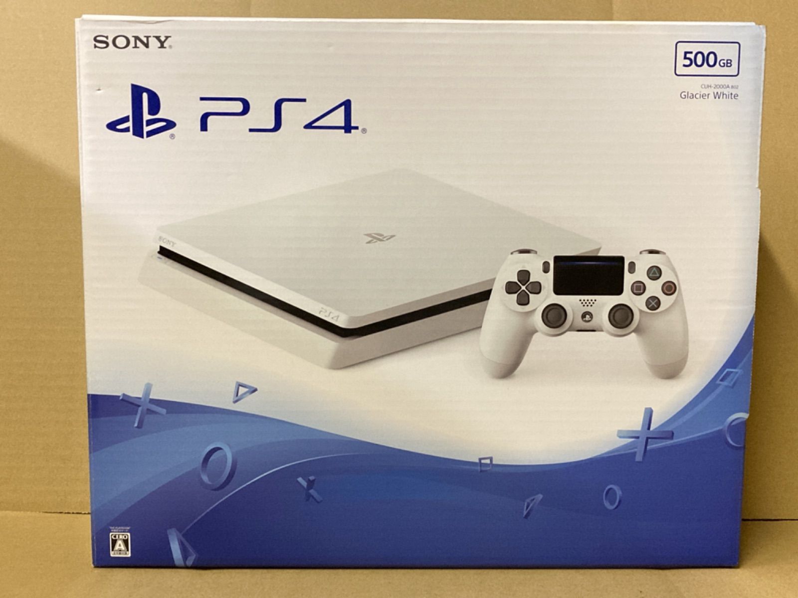 25【中古】PlayStation4 PS4 本体 CUH-2000A B02 500GB グレイシャー 