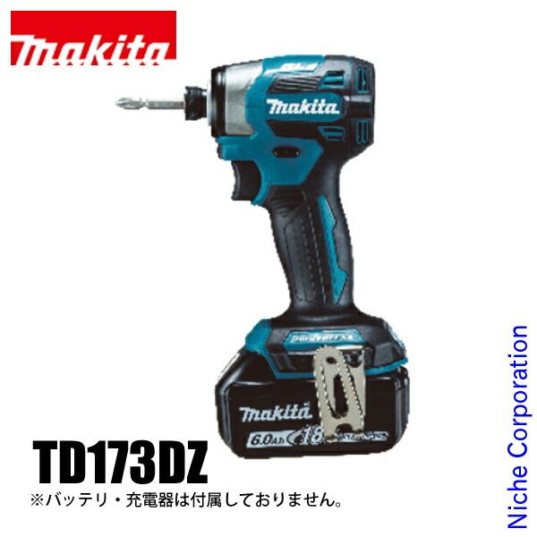 新品】 マキタ（makita） DIY 工具 18V 充電式インパクトドライバ 青 