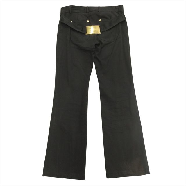 再入荷アイテム ドルチェ&ガッバーナ ドルガバ DOLCE&GABBANA ゴールドバックル パンツ