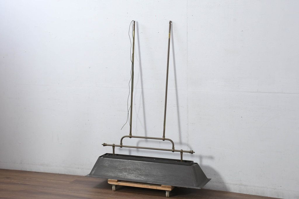 ジャパンヴィンテージ ガラスシェードのペンダントライト 吊り下げ