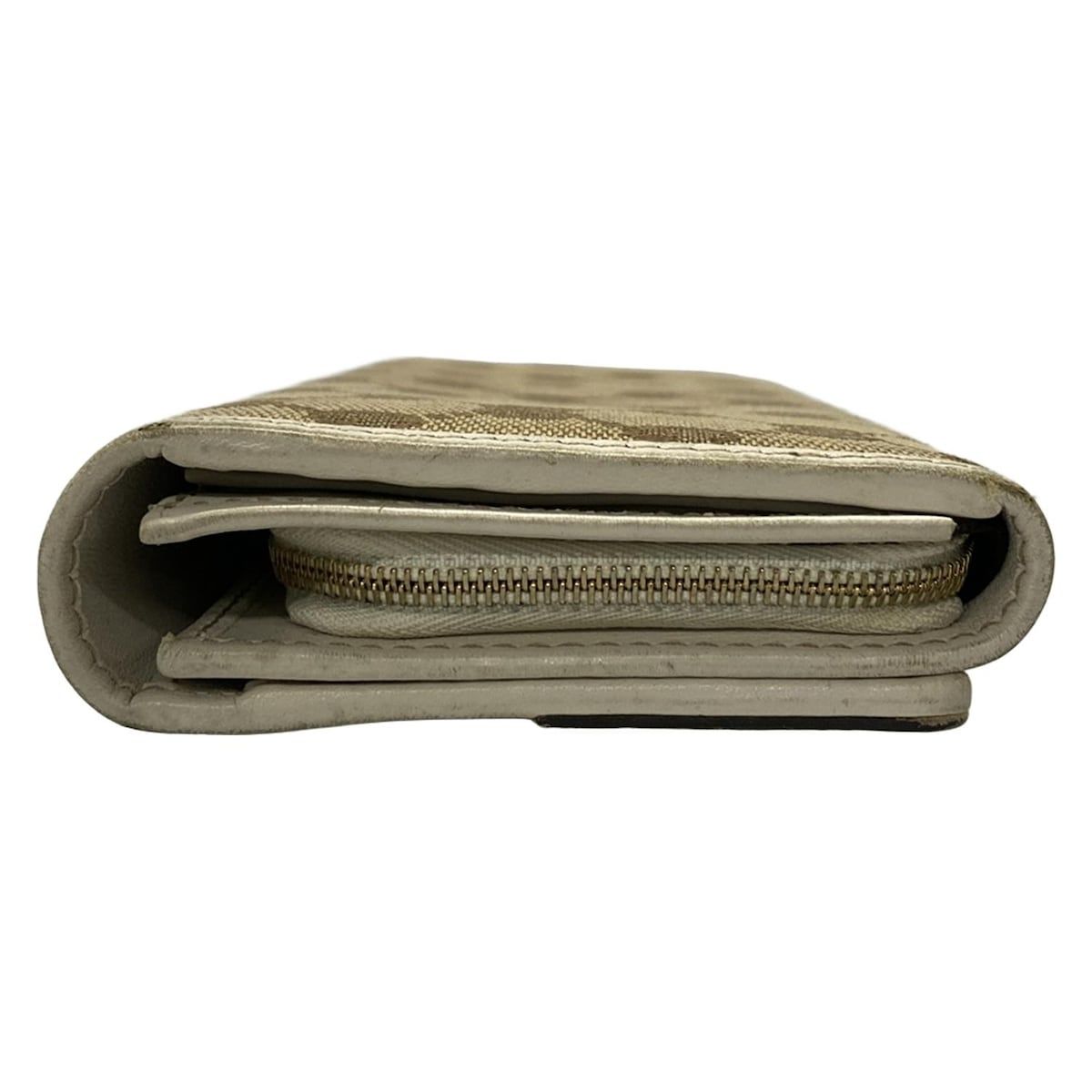 204836 白×ブラウン×ダークブラウン