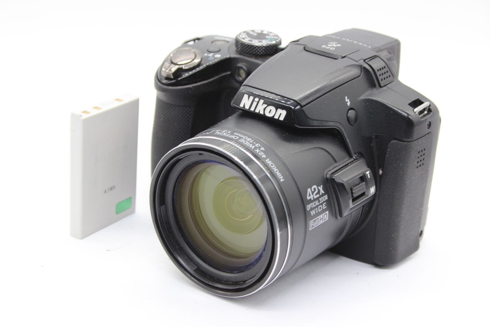 返品保証】 ニコン Nikon Coolpix P510 42x バッテリー付き コンパクト 
