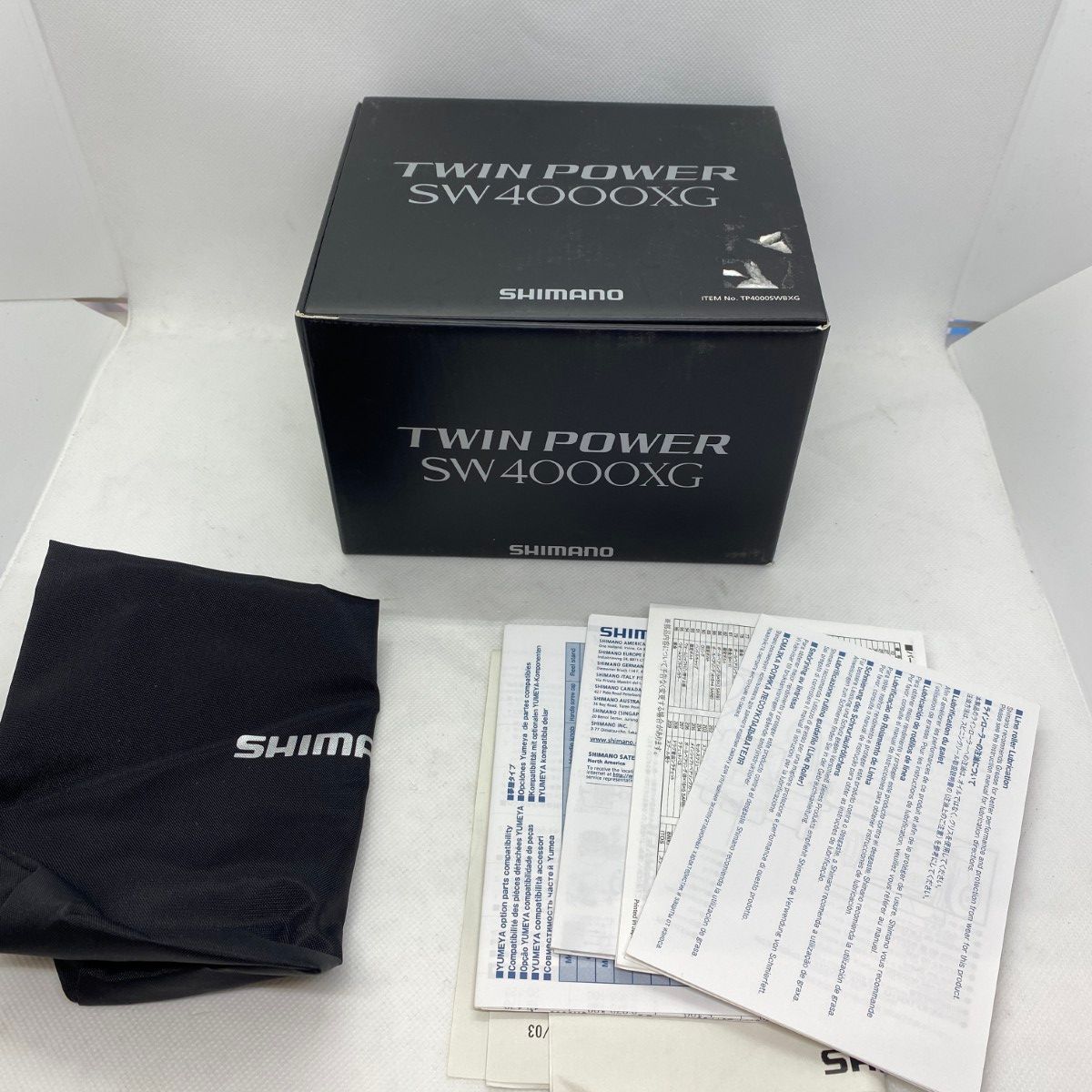 ΨΨSHIMANO シマノ スピニングリール 15ツインパワーSW 4000 XG 03315