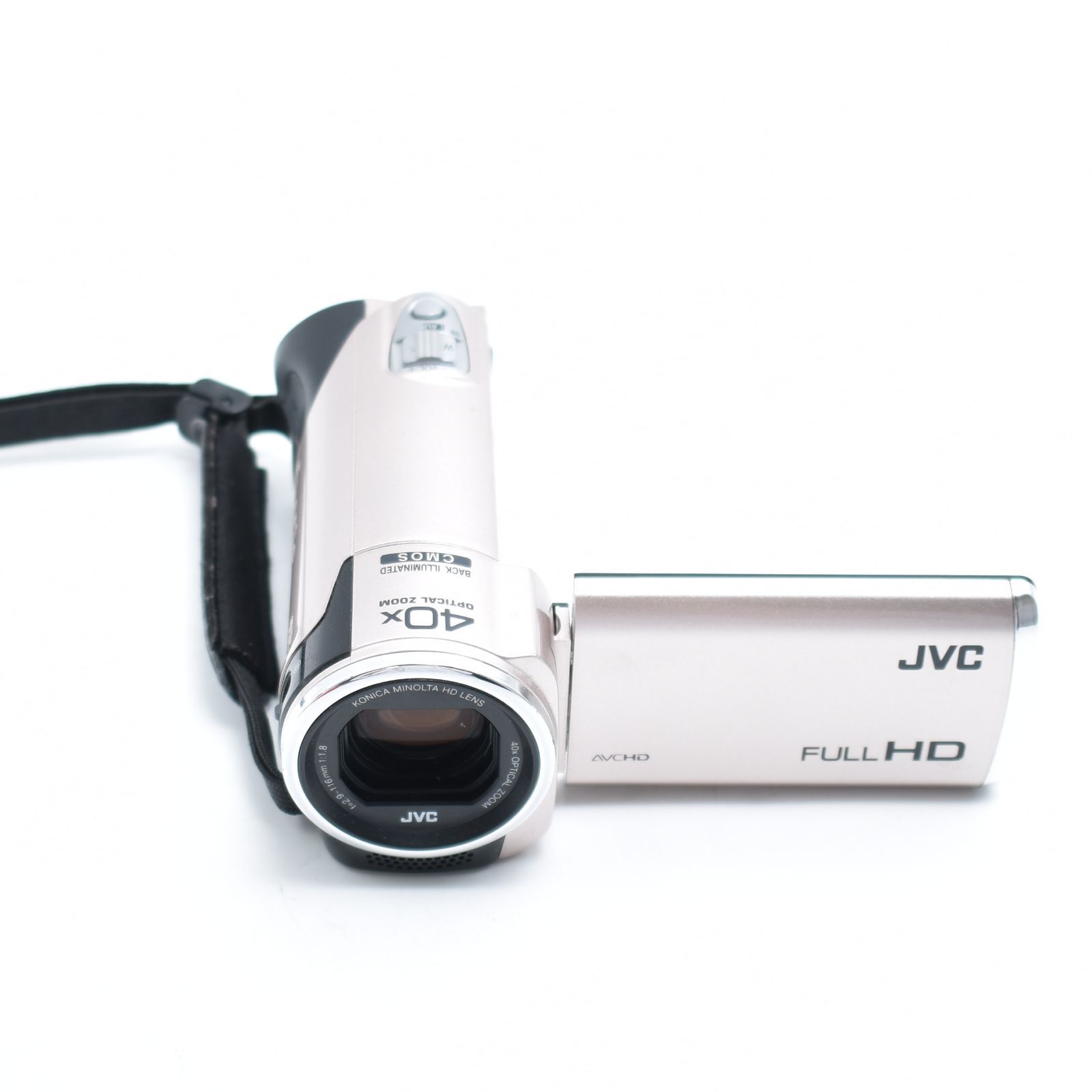 B#9954 ビクター JVC SD対応 フルハイビジョンビデオカメラ(クリア