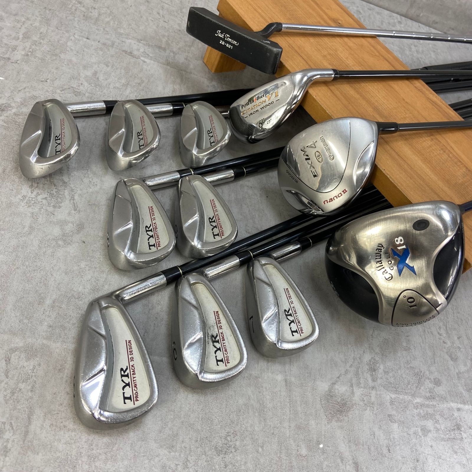 Callaway キャロウェイ maruman マルマン メンズゴルフ12本セット カーボン 右利き用 キャディーバック 初心者おすすめ 入門用 -  メルカリ