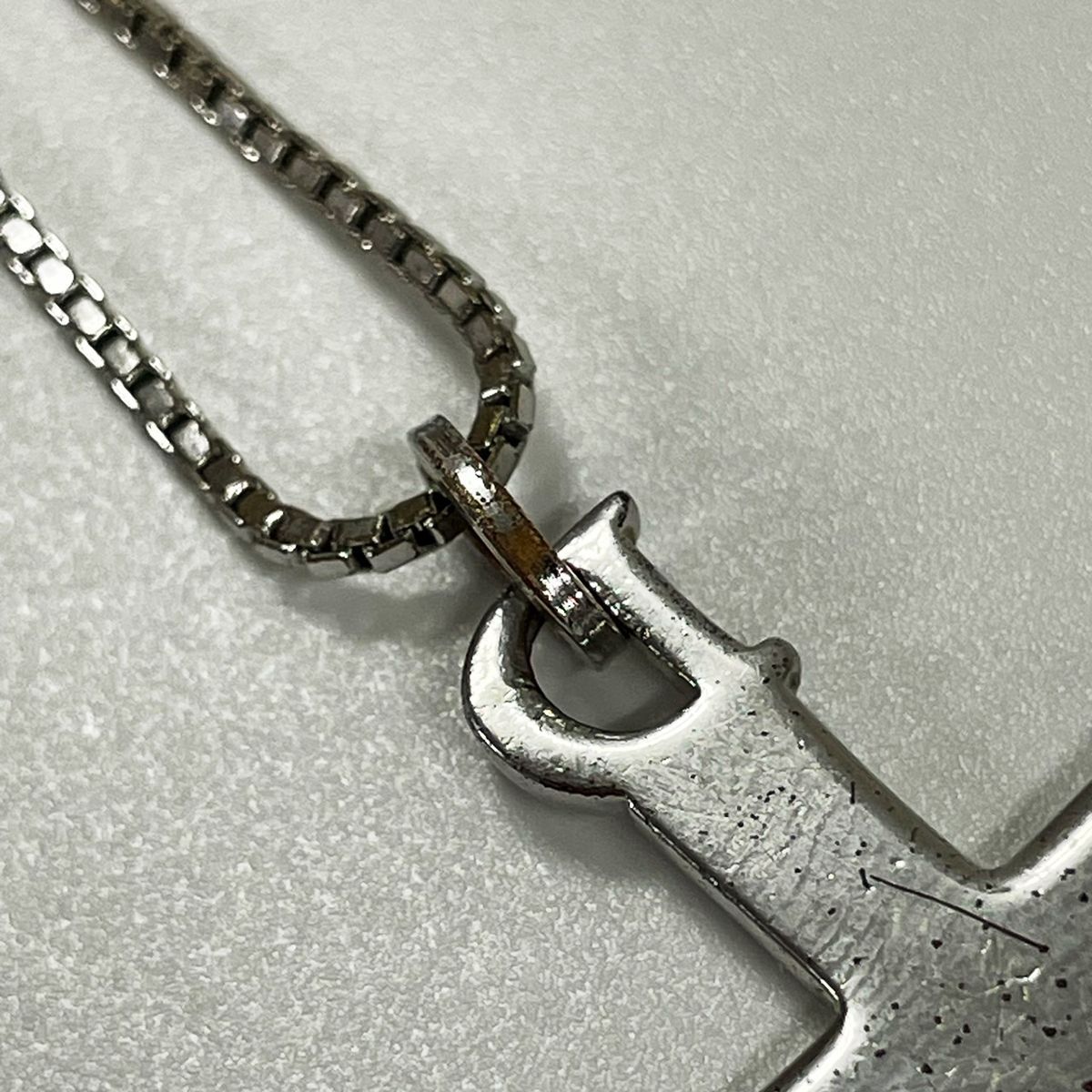 Christian Dior クリスチャンディオール ネックレス シルバー