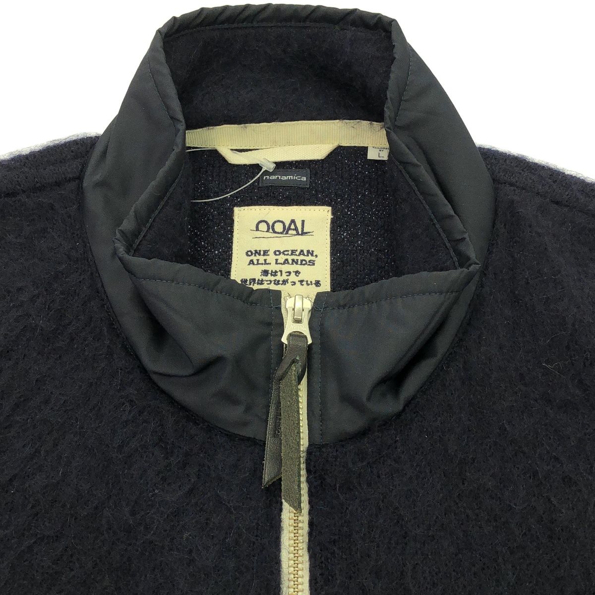 nanamica ナナミカ 23AW Zip-Up Mohair Vest ジップアップモヘヤベスト 
