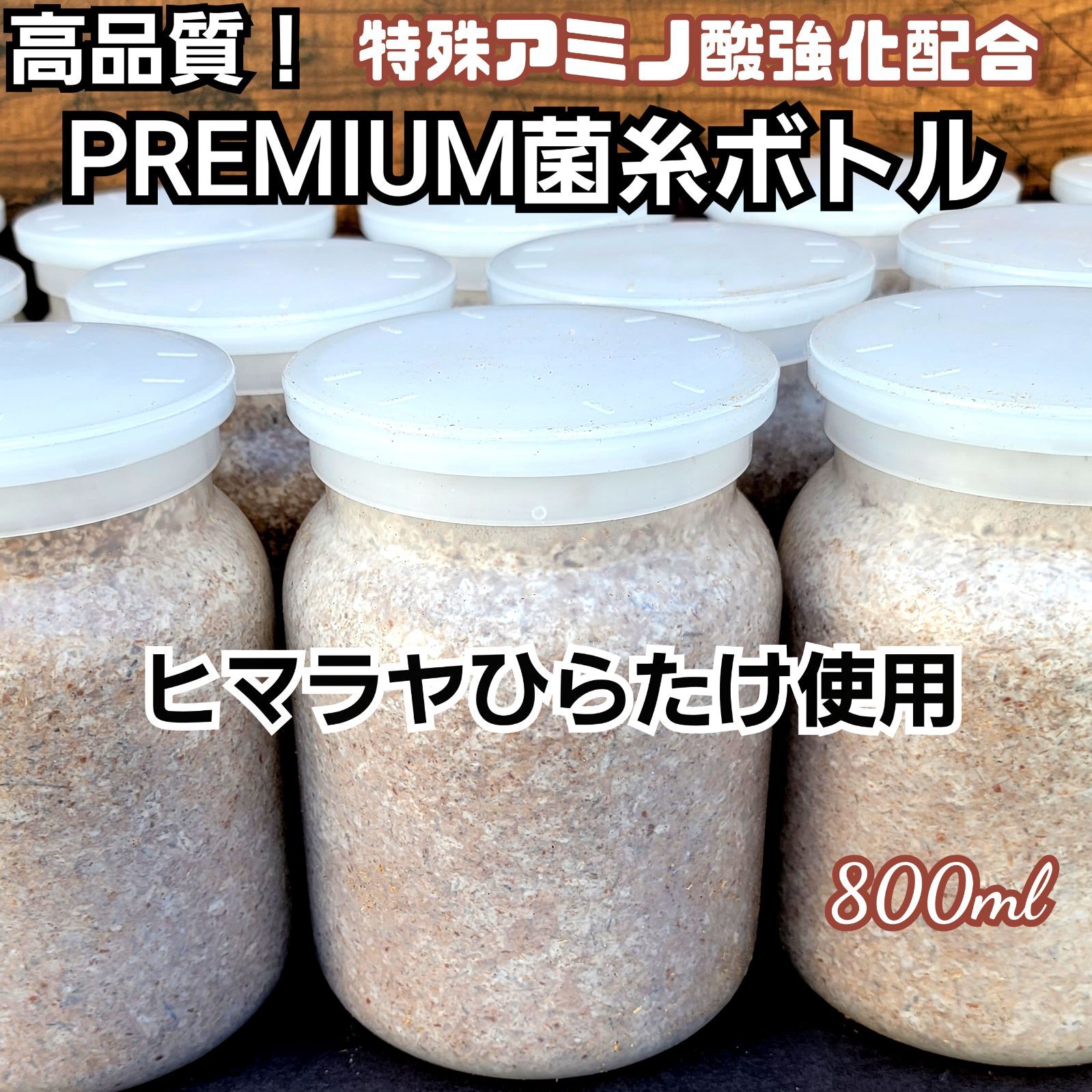 カワラタケ菌糸瓶1100ml 【8本】トレハロース強化配合！クワガタ全般