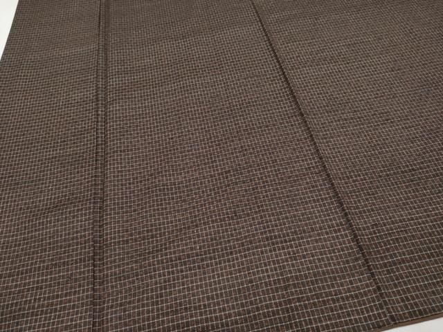 平和屋本店□極上 男性 国指定重要無形文化財 本場久米島紬 手織  