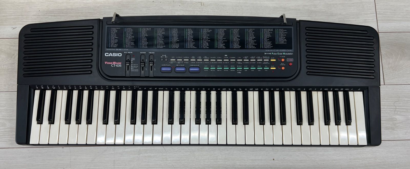 CASIO 電子ピアノ  CT-636 TONE BANK
