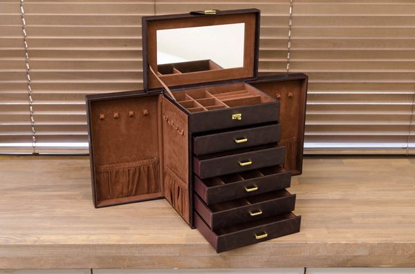 【アウトレット】ジュエリーボックスDX　BK/BR/IV ジュエリーボックスDX BK/BR/IV