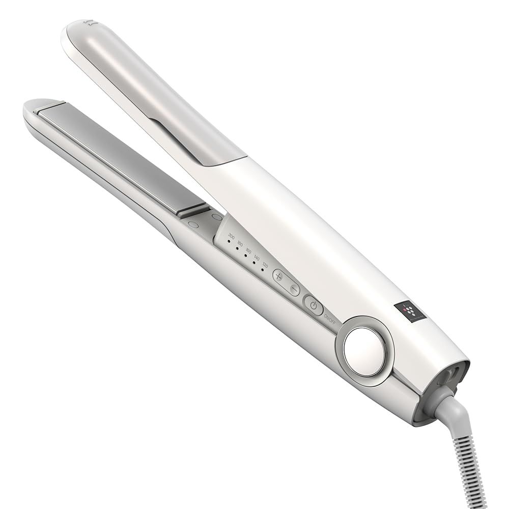 シャープ ストレート ヘアアイロン IB-S8000-W プラズマクラスター ビューティ ダイヤモンドコーティング 海外対応 ルミナスホワイト [ホワイト]