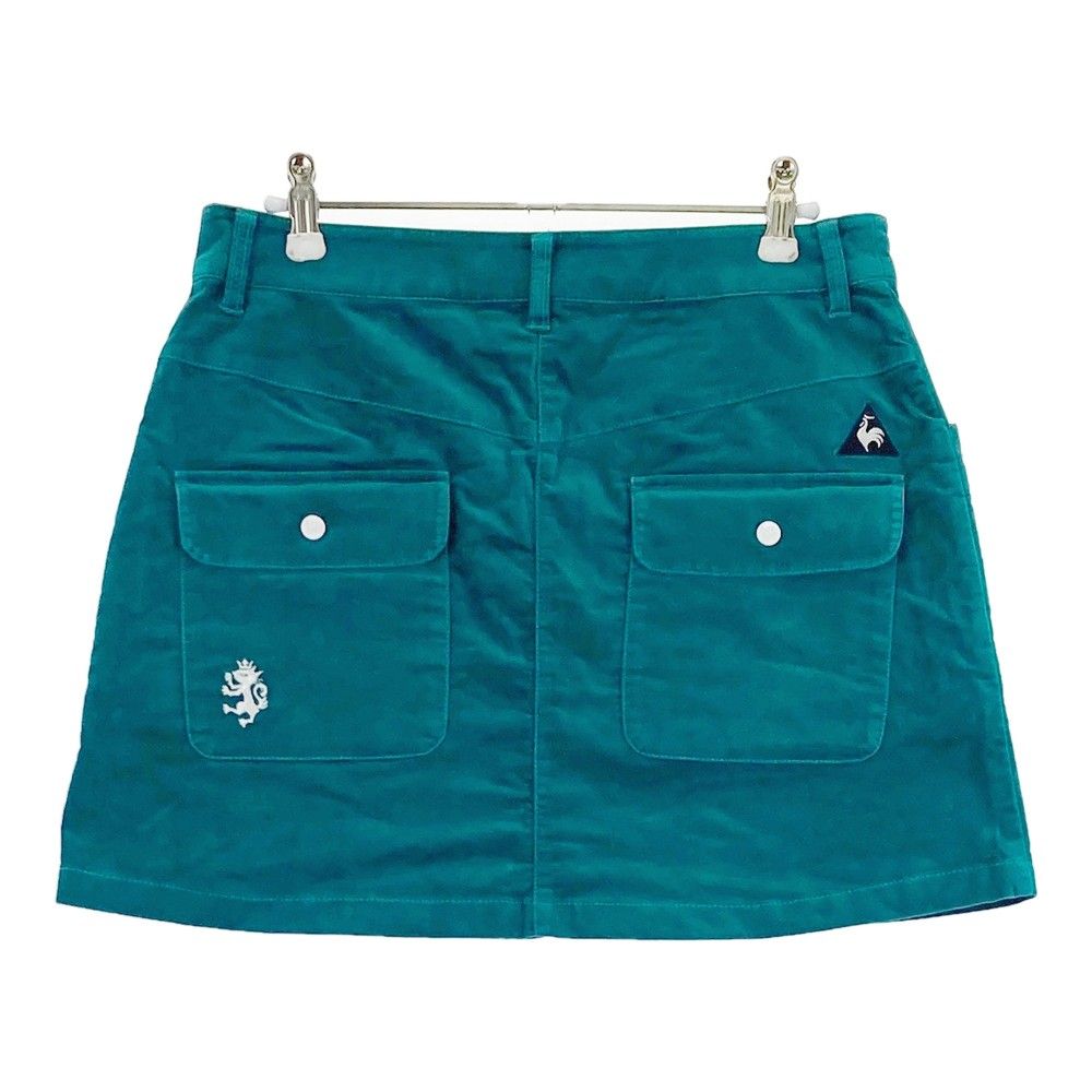ルコック　ゴルフウェア　ベロアスカート サイズ：11 LECOQ GOLF ルコックゴルフ ベロア ストレッチスカート
