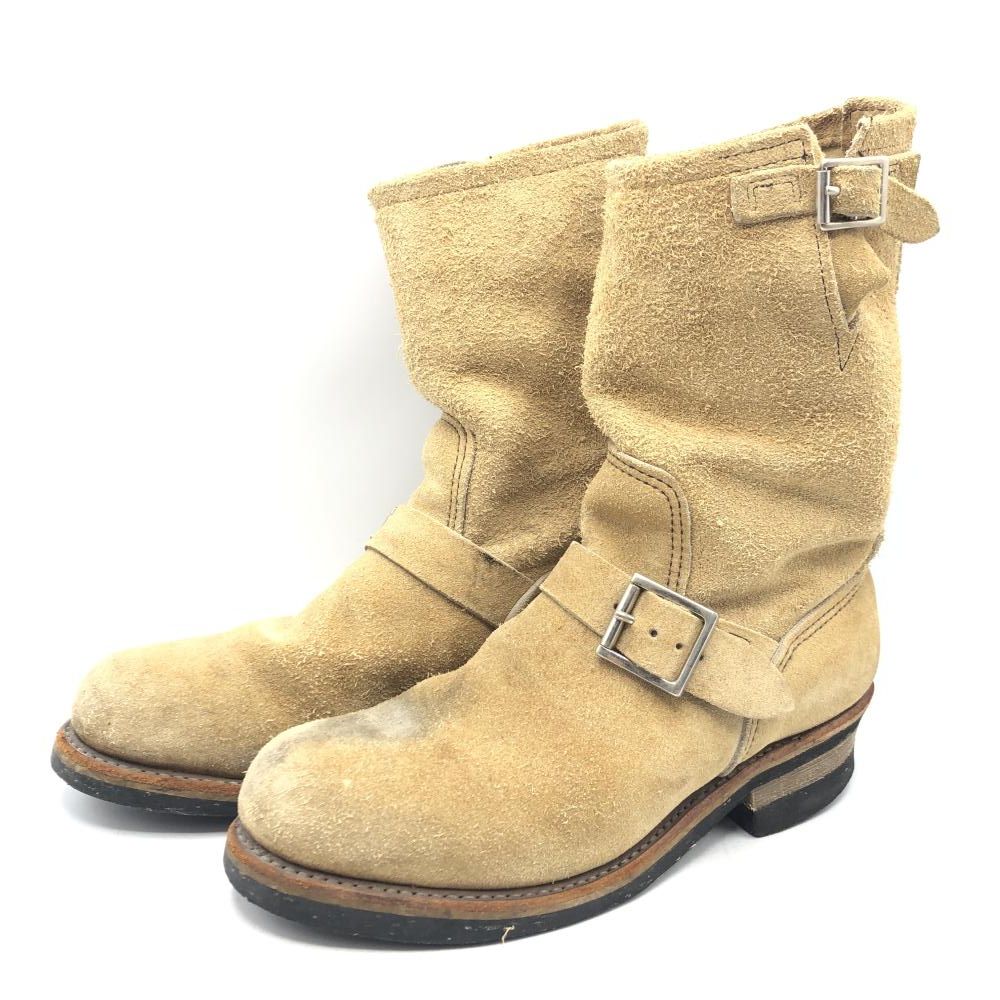 REDWING レッドウイング8268　 PT99　スエードエンジニア　8 RED WING レッドウィング 8268 PT99 SUEDE ENGINEER BOOTS
