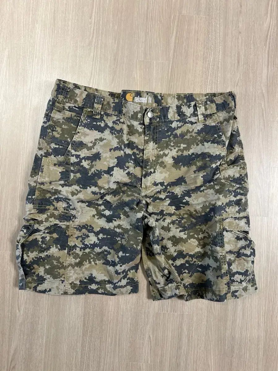 carhartt カーハート USA製 ダック ショートパンツ ブラック W34