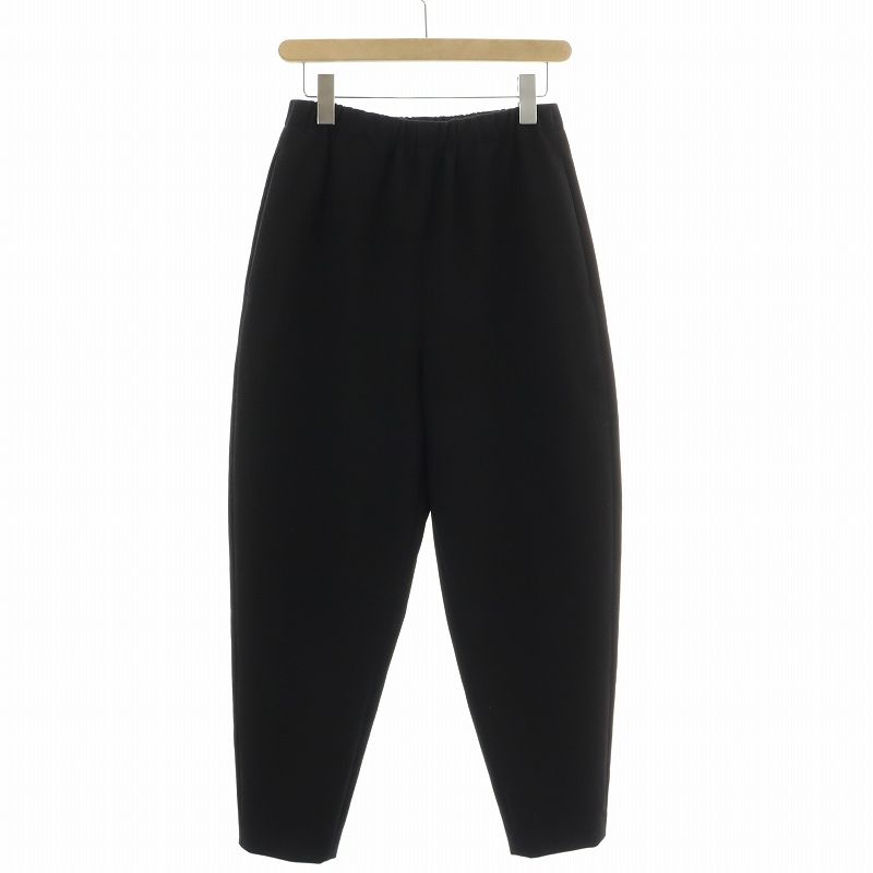 【新品】ENFOLD EGGパンツ ENFOLD - EGG PANTS / サルエルパンツ / ブラック / 2024SS NEW