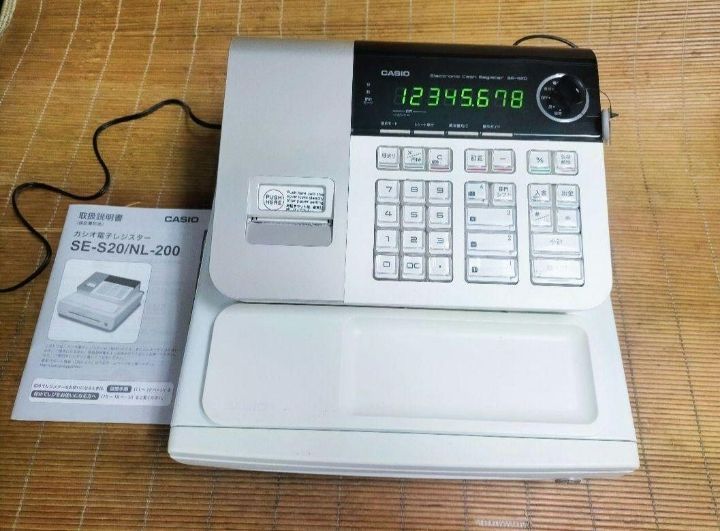 カシオレジスター SE-S20|NL200