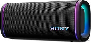 ソニー ULT FIELD 5 Bluetoothスピーカー 迫力の重低音 クリアなサウンド ロングバッテリー25時間 ショルダーストラップ ライティング搭載 防水 防塵 SRS-ULT50 BC ブラック