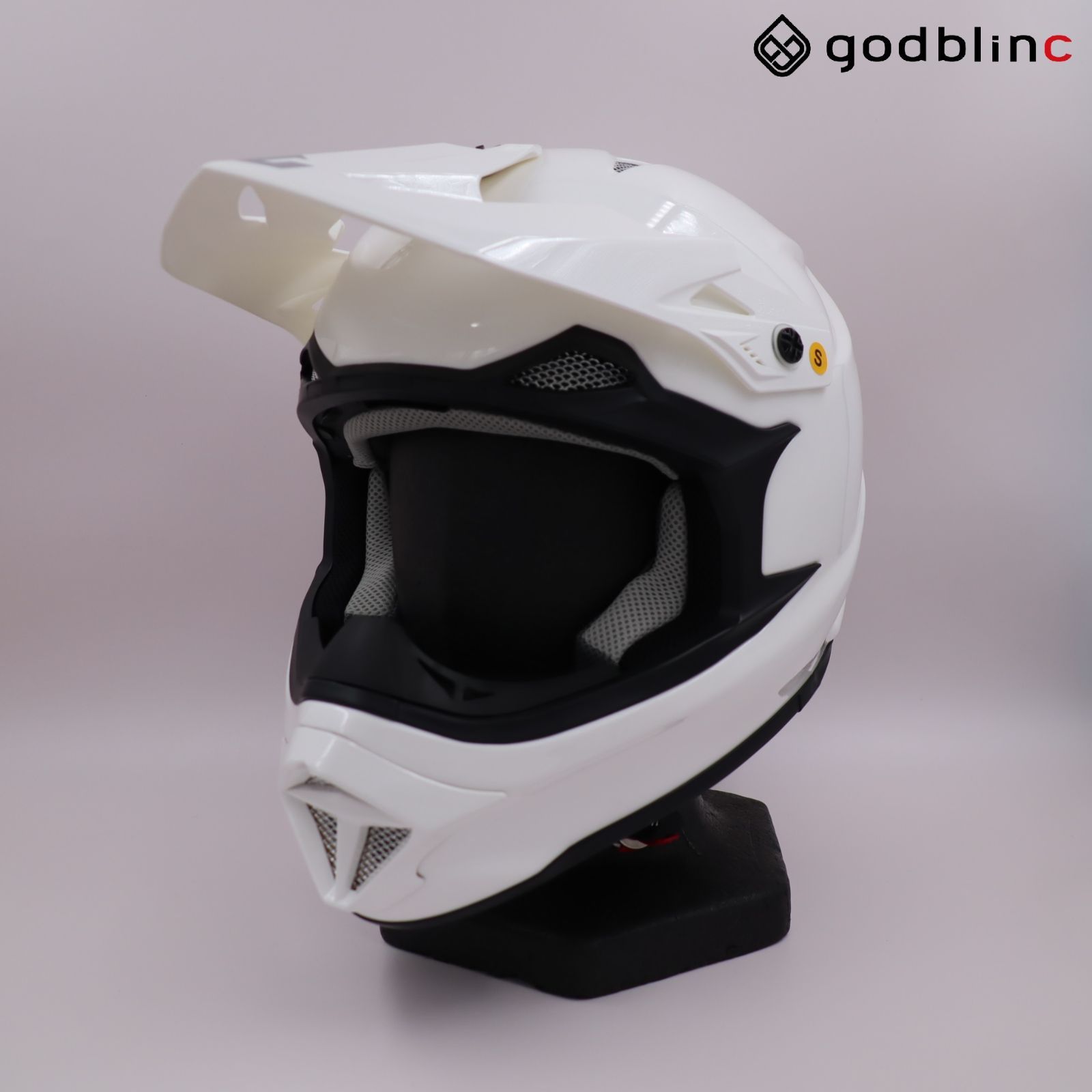 ZEALOT　マッドジャンパー2　SOLID WHITE　Sサイズ　MJ0017　オフロードヘルメット
