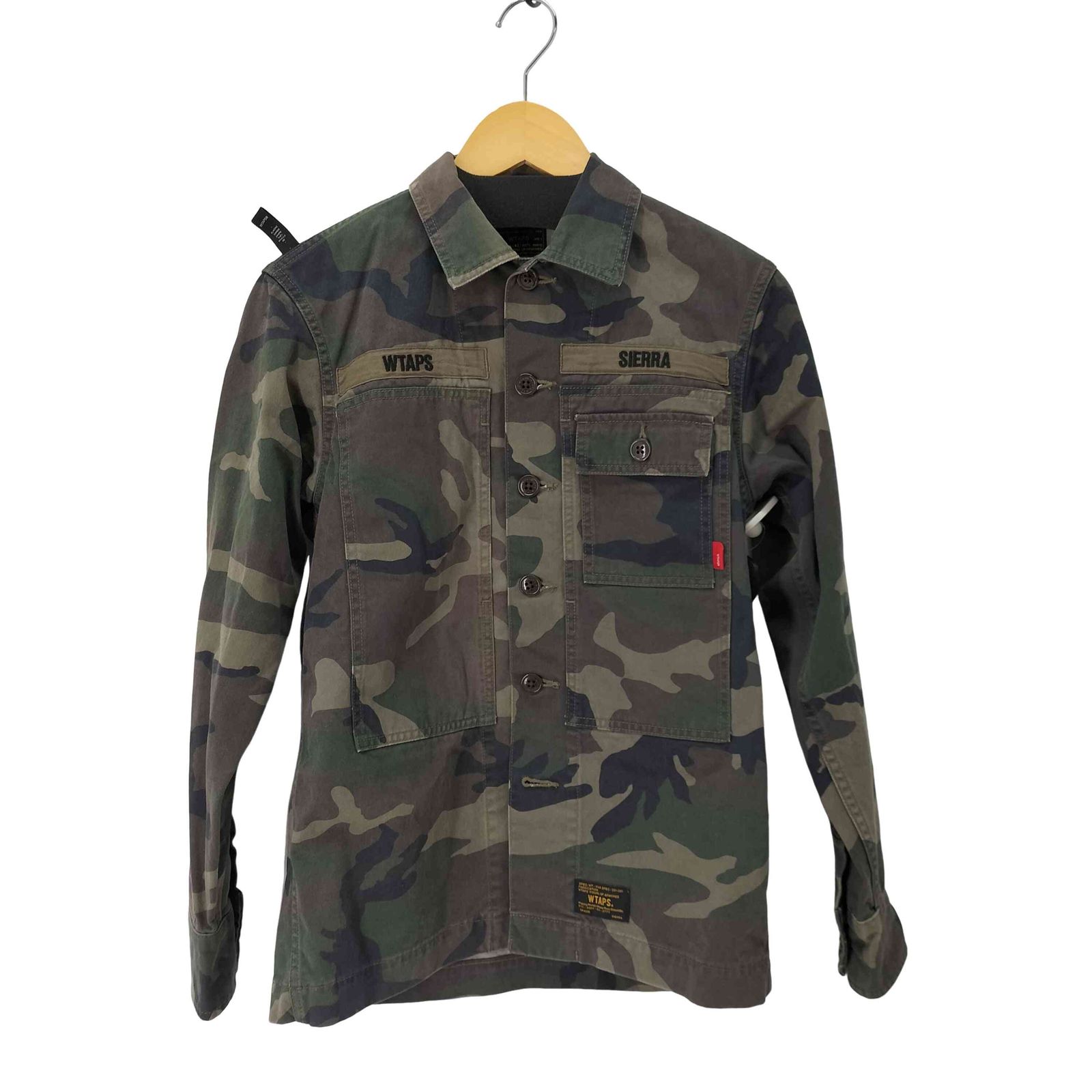 ダブルタップス WTAPS カモフラ ミリタリージャケット メンズ 表記無 