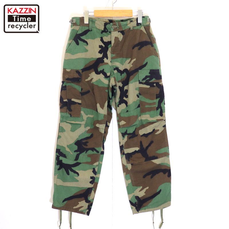 80s USA製 vintage U.S.ARMY ウッドランドカモ BDU カーゴ