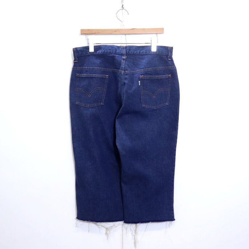 70s vintage Levi's BIG E カットオフ デニムパンツ レディース XL