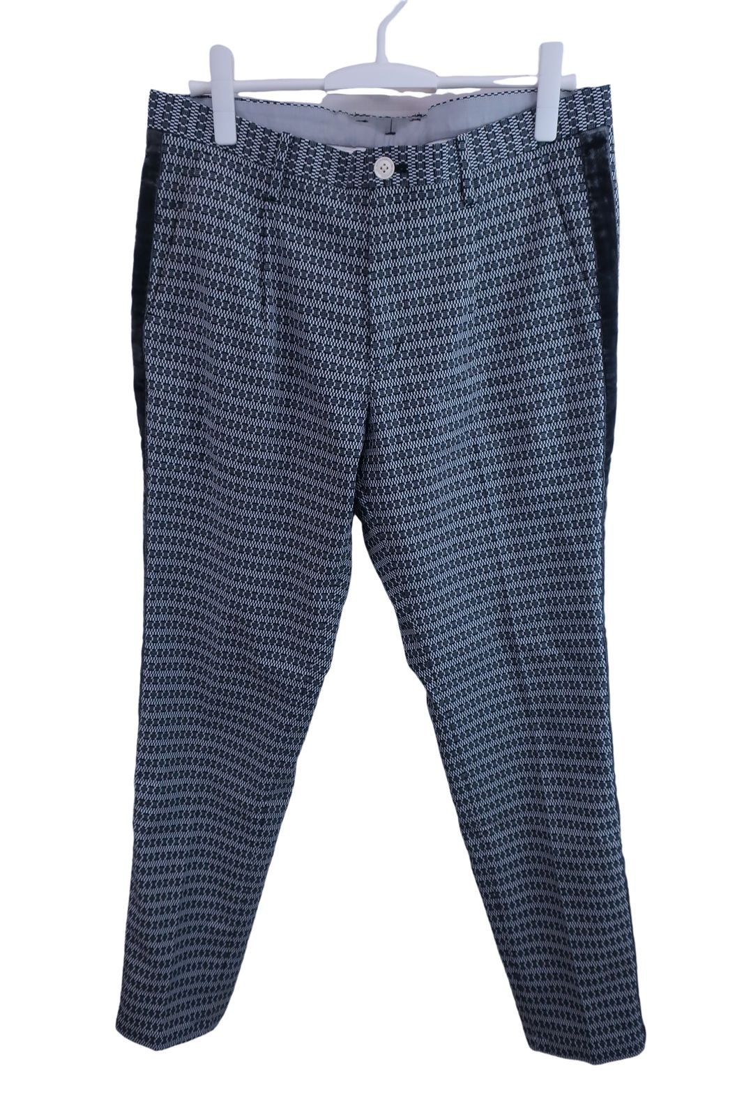 【美品】St ANDREWS(セントアンドリュース) パンツ 黒系総柄 メンズ LL 042-9231903 ゴルフ用品 2405-0080 中古