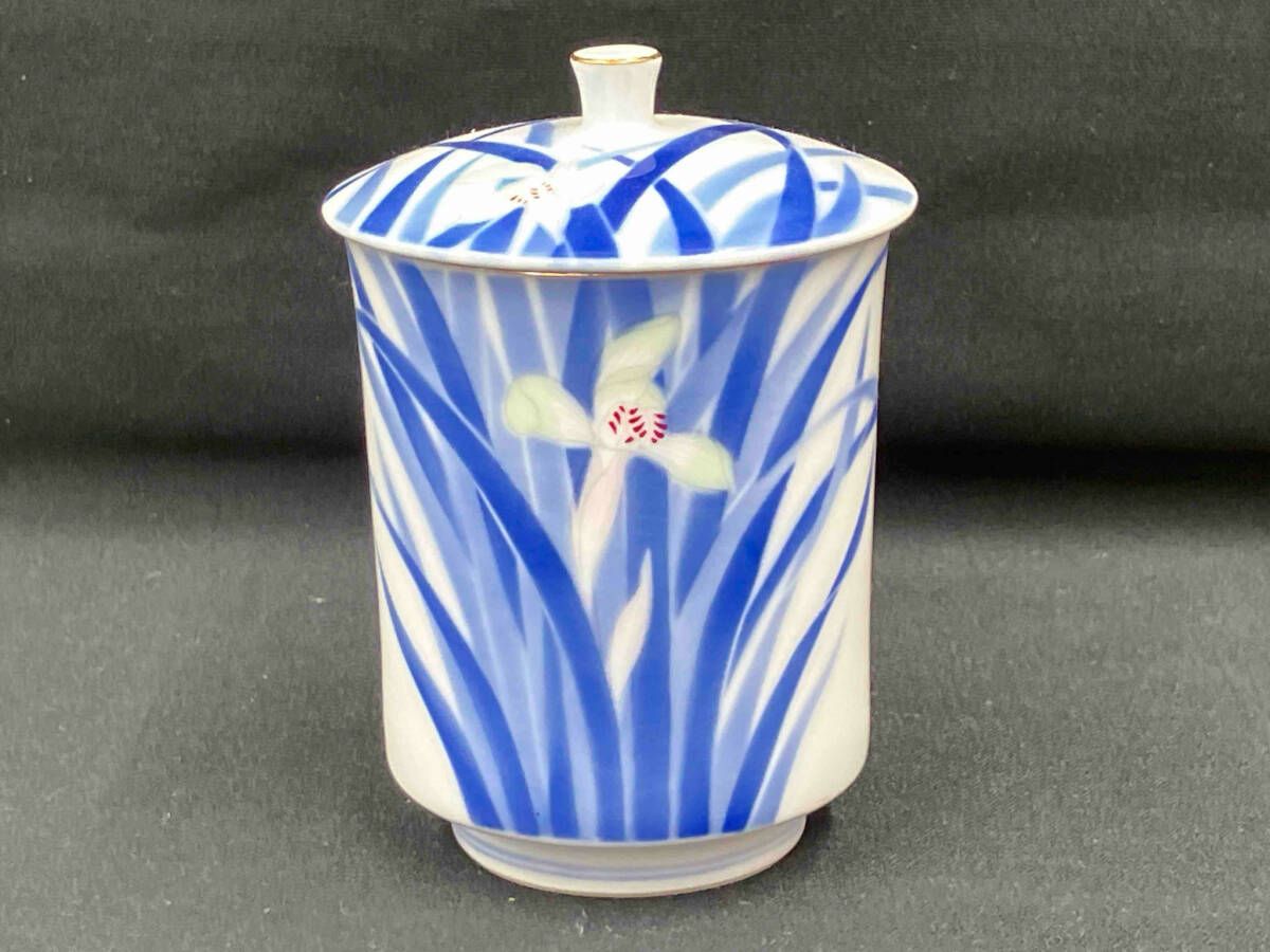 深川製磁 蓋付き湯呑み 深川製磁 (フカガワセイジ) 蓋付湯呑み