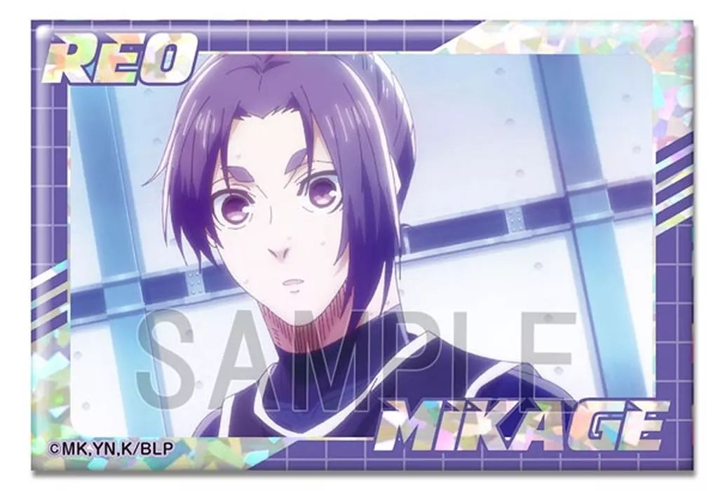 中古】バッジ・ビンズ デザイン31(御影玲王/K) ホログラム缶