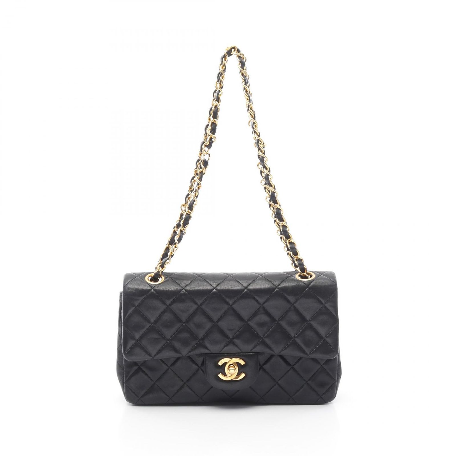 シャネル CHANEL ショルダーバッグ マトラッセ Wフラップ A01113 