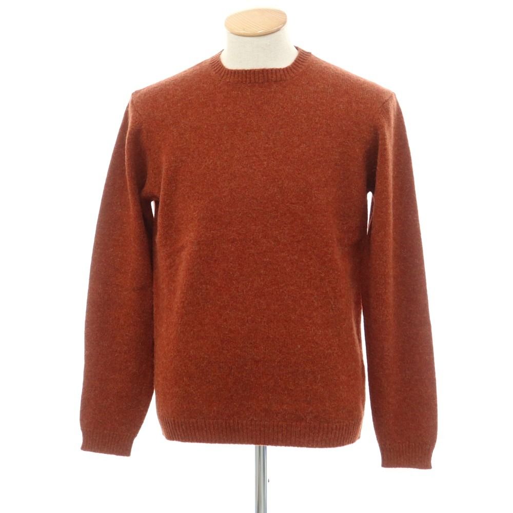 STILE LATINO クルーネックニット メンズ 【新品】スティレ ラティーノ STILE LATINO キャメル ミドル
