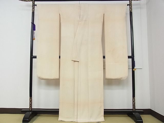 平和屋本店□極上 アンティーク 大正ロマン 振袖・掛下セット 駒刺繍