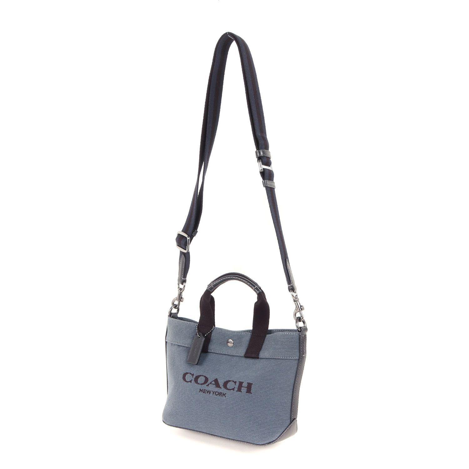 COACH コーチ バッグ ブルー | 25春夏 トート 20 カラーブロック
