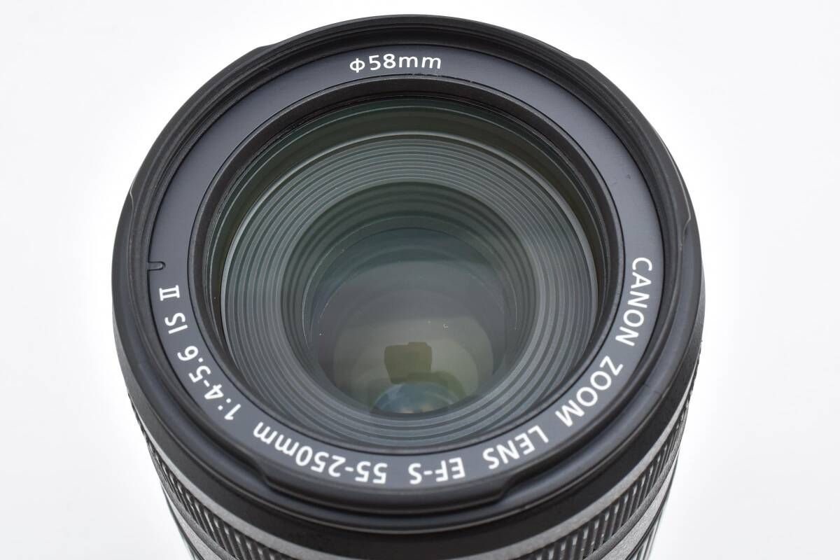 ☆極上美品☆キャノン CANON EF-S 55-250mm F4-5.6 IS II