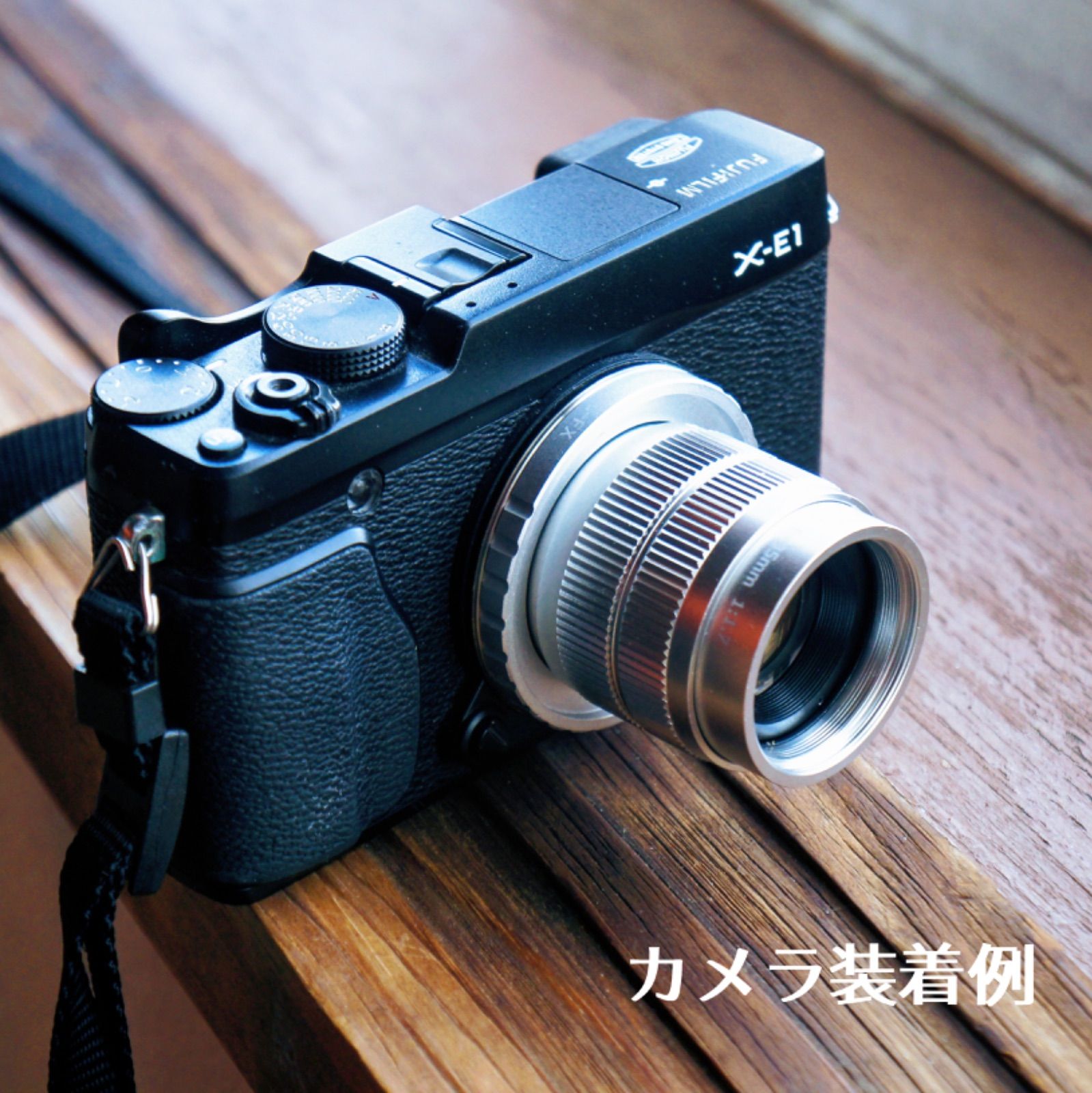 単焦点レンズ 35mm F1.7 富士フイルムXマウント用 フィルムカメラ風 - メルカリ