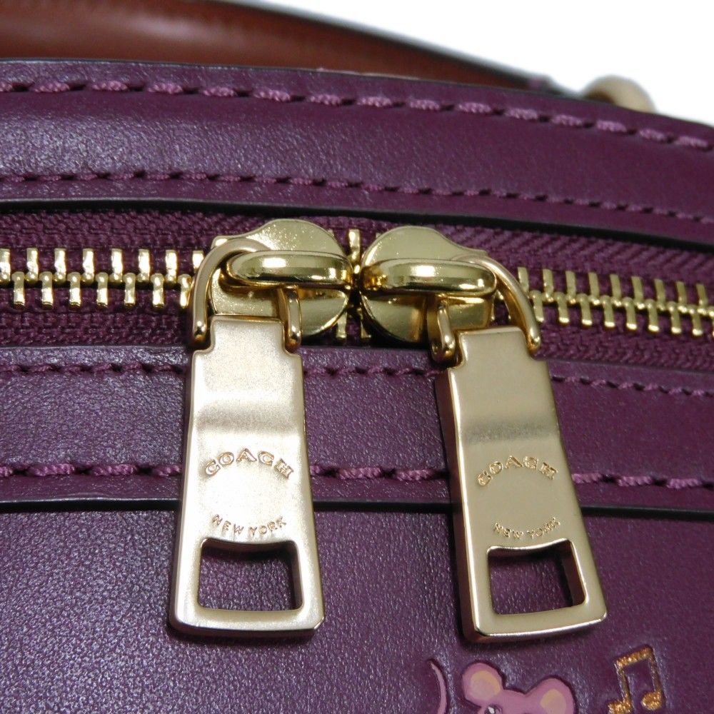 COACH コーチ トレイル バッグ ロゴ メタル バニティ スムース 2WAY 