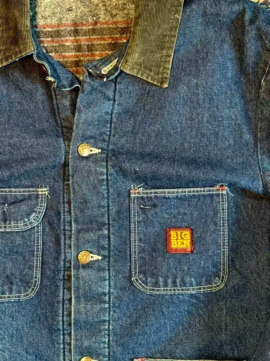 80s BIGベン デニム カバーオール チョアジャケット