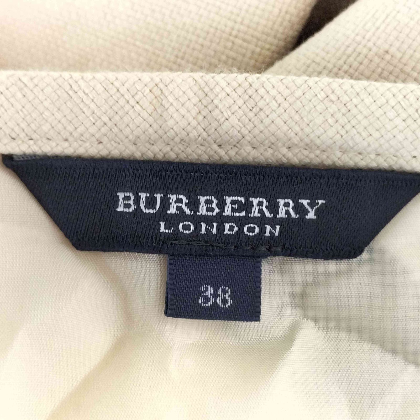 【完売品】【40】BURBERRY LONDON メガチェック ベルト スカート バーバリーロンドン BURBERRY LONDON メガチェック ロング