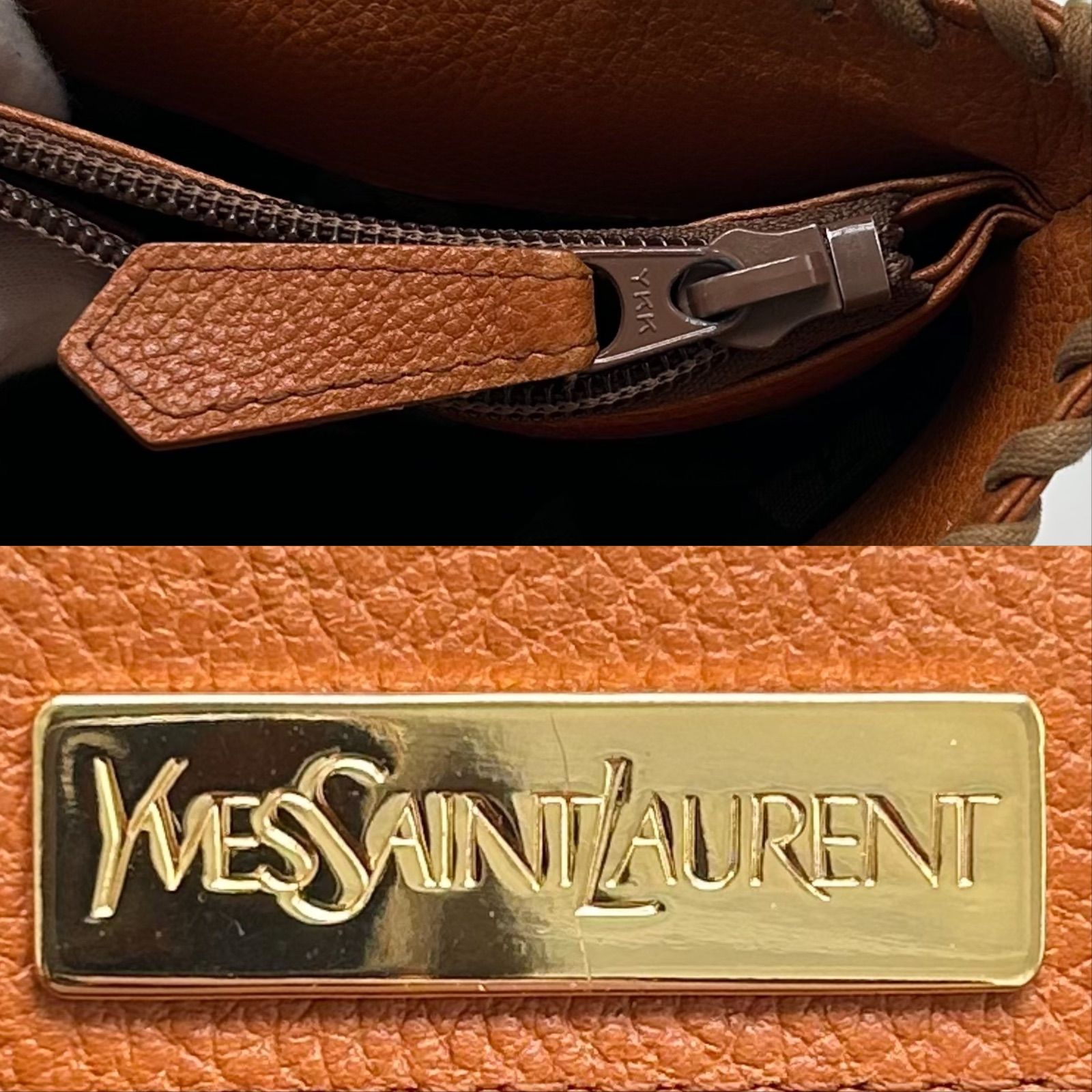 ◎ 希少品 美品 Yves Saint Laurent イヴサンローラン トートバッグ 