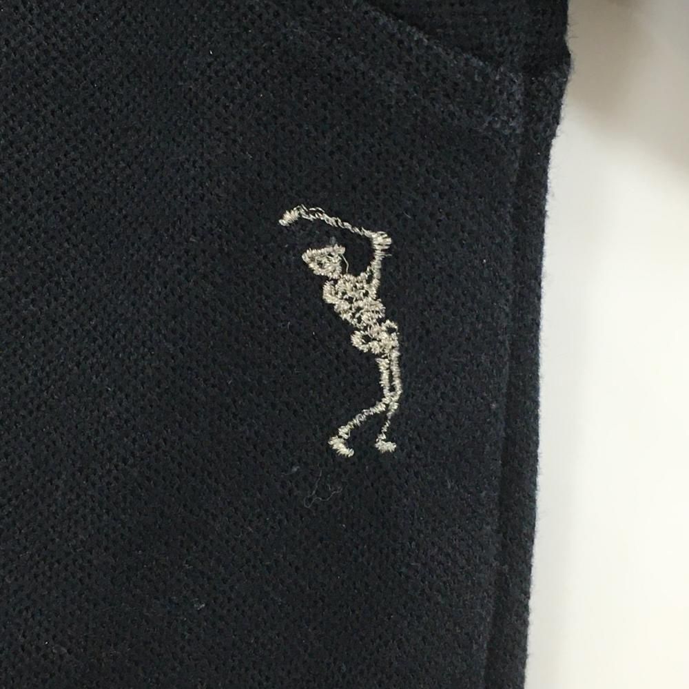 美品♡マークアンドロナ スカル ベロア ポロシャツ 長袖 襟取り外し可能 M 美品♡マークアンドロナ スカル ベロア ポロシャツ 長袖 襟