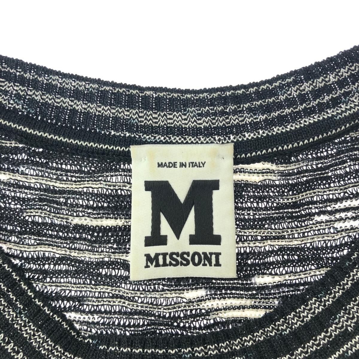 新品タグ付き MISSONI ブラック ニットジャケット サイズ40 Missoni Zig Zag zip-up Jacket | Black | FARFETCH