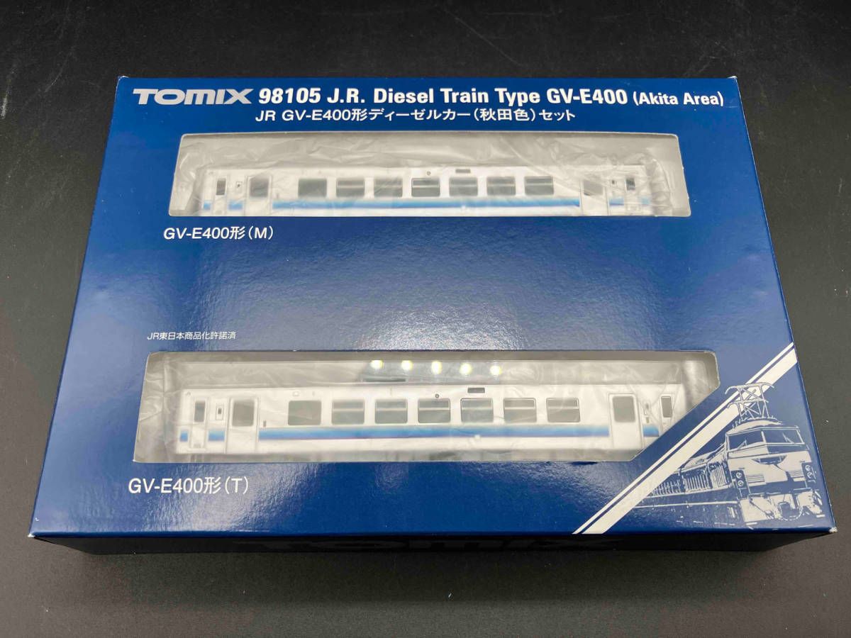 Nゲージ TOMIX 98105 JR GV-E400形ディーゼルカー(秋田色)セット