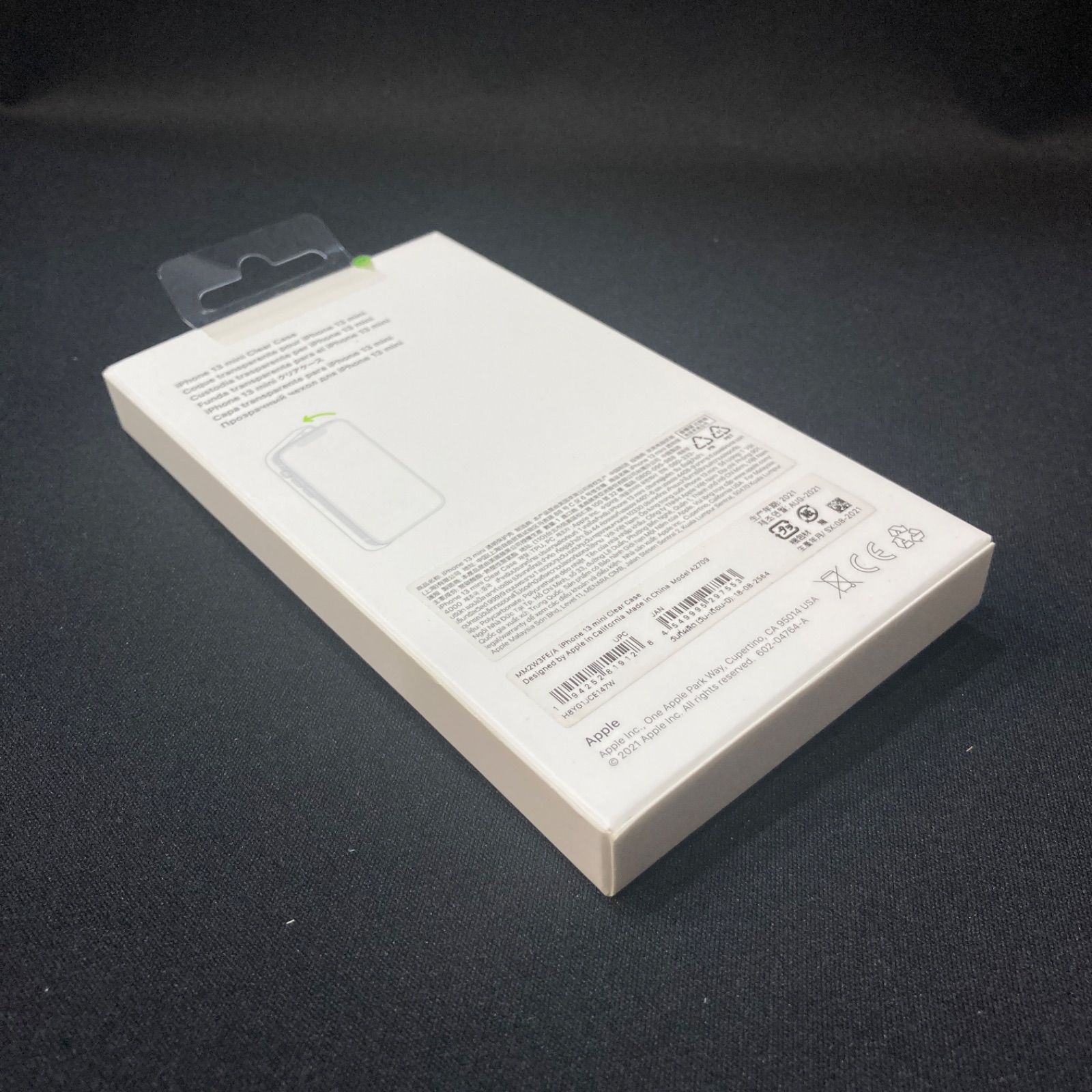 【純正】新品 iPhone 13 miniクリアケース MM2W3FE/A アップル(Apple) MM2W3FE/A MagSafe対応iPhone 13 miniクリア