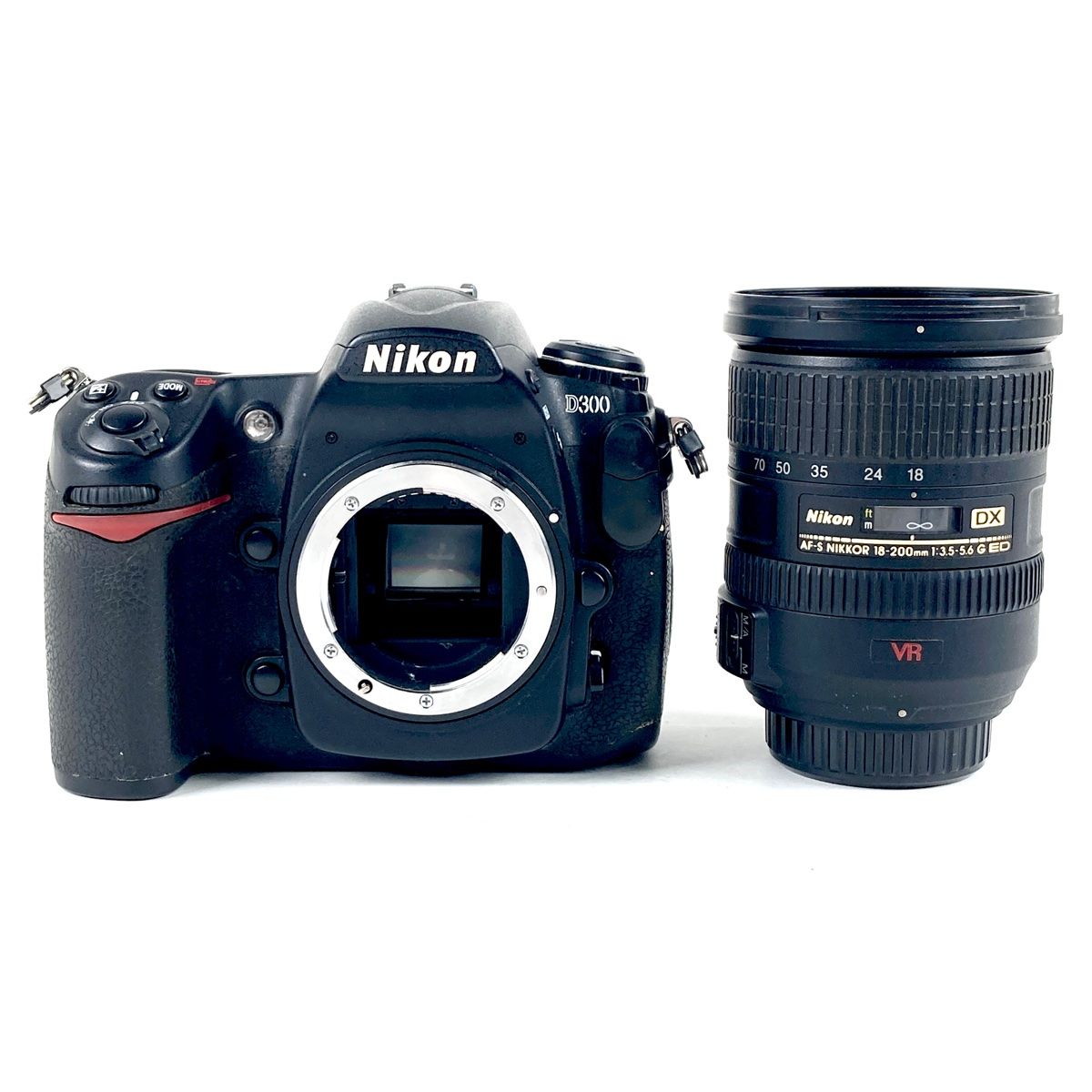 ニコン Nikon D300 AF-S DX 18-200G レンズキット デジタル 一眼レフカメラ 【中古】 - メルカリ