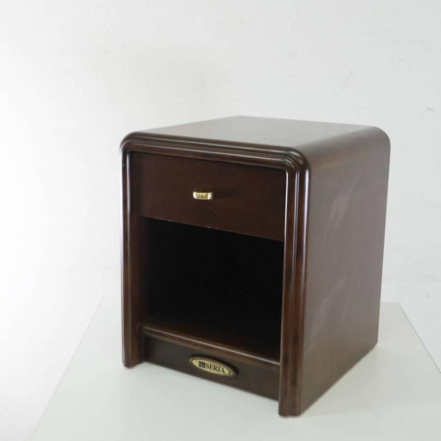 アメリカ老舗 Serta サータ ナイトテーブル 引き出し付き ドリームベッド 275h08