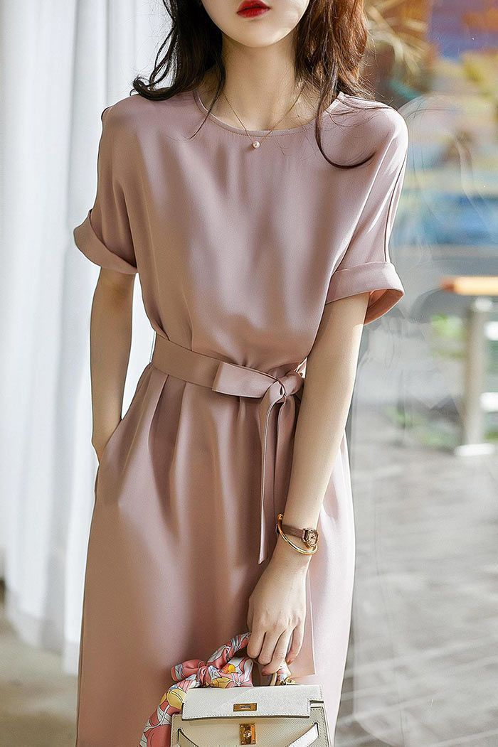 ワンピース レディース 40代 きれいめ 夏 マキシワンピース 半袖