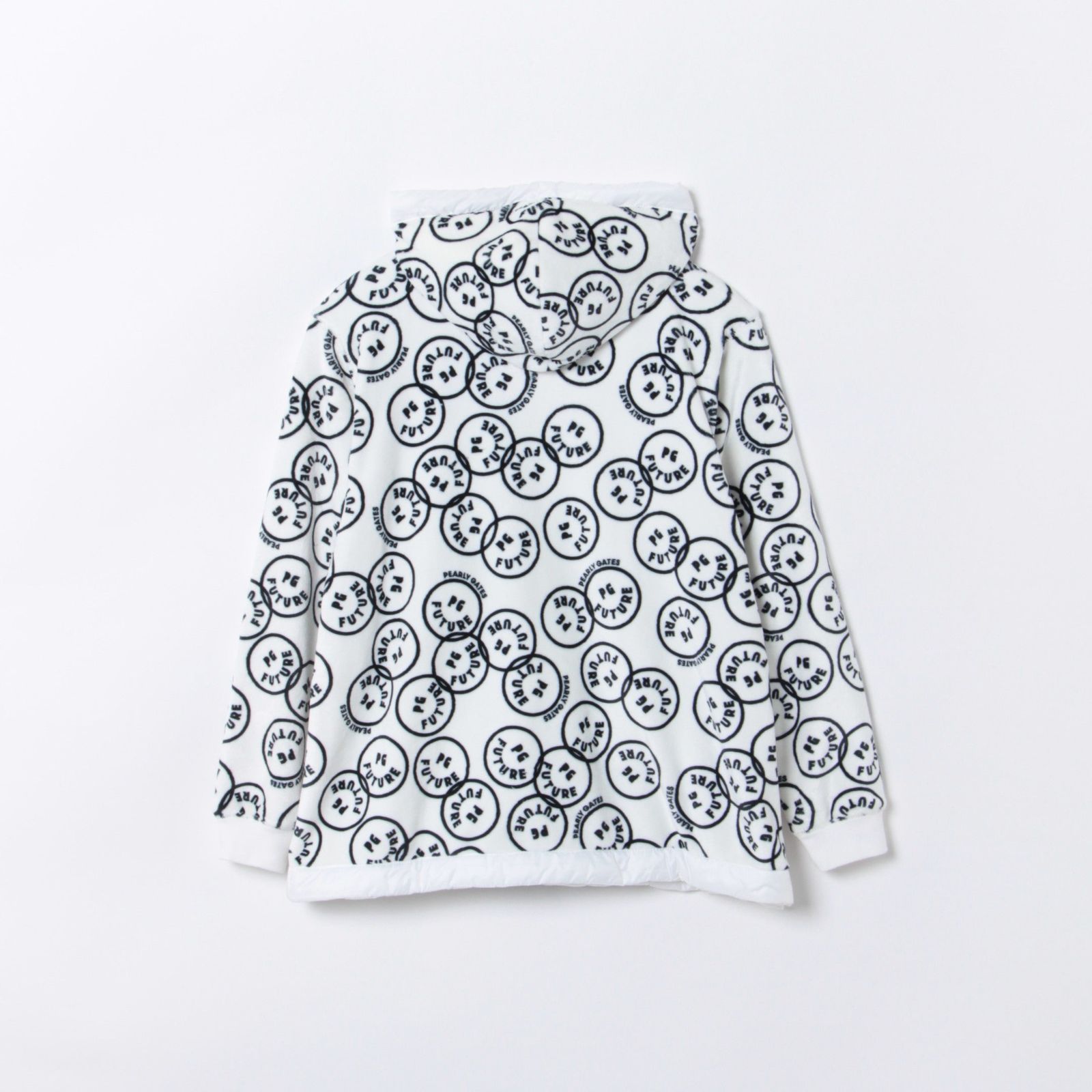 PEARLYGATES ベロアボンバー スカート FUTURE NICO柄　新品 認定リユース品】ベロアボンバー 節約 スカート＜FUTURE NICOシリーズ