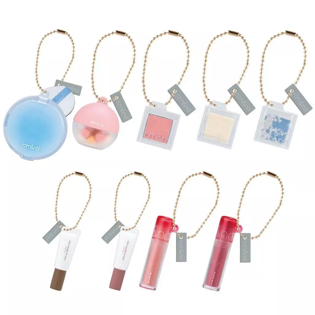 【中古】キーホルダー 全9種セット 「rom＆nd ミニチュアコレクション2」