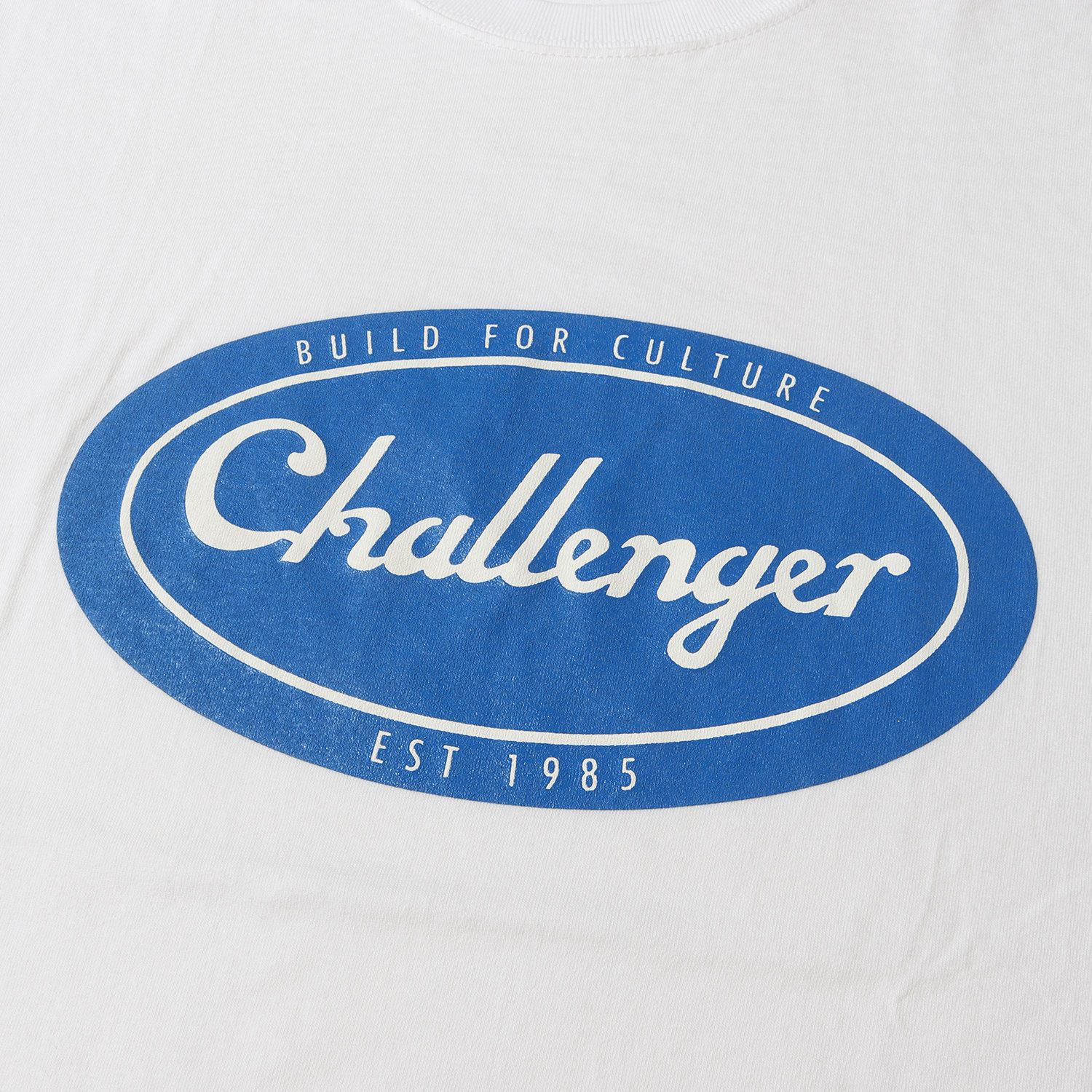 CHALLENGER チャレンジャー Tシャツ サイズ:M 19SS ワークロゴ クルーネック Tシャツ WORK LOGO TEE ホワイト 白 トップス カットソー 半袖【メンズ】